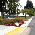 Grand Avenue Park Entrance